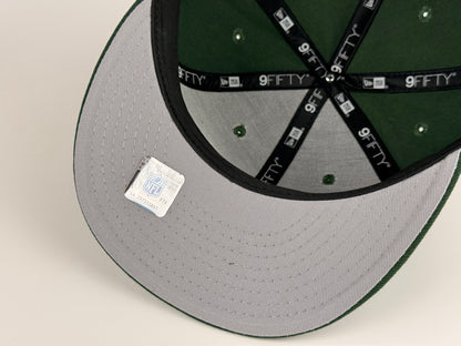 Green Bay Packers NFL New Era Cap 9FIFTY Snapback Hat Green