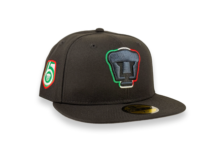 Pumas UNAM Liga MX New Era Cap 59FIFTY Fitted Hat