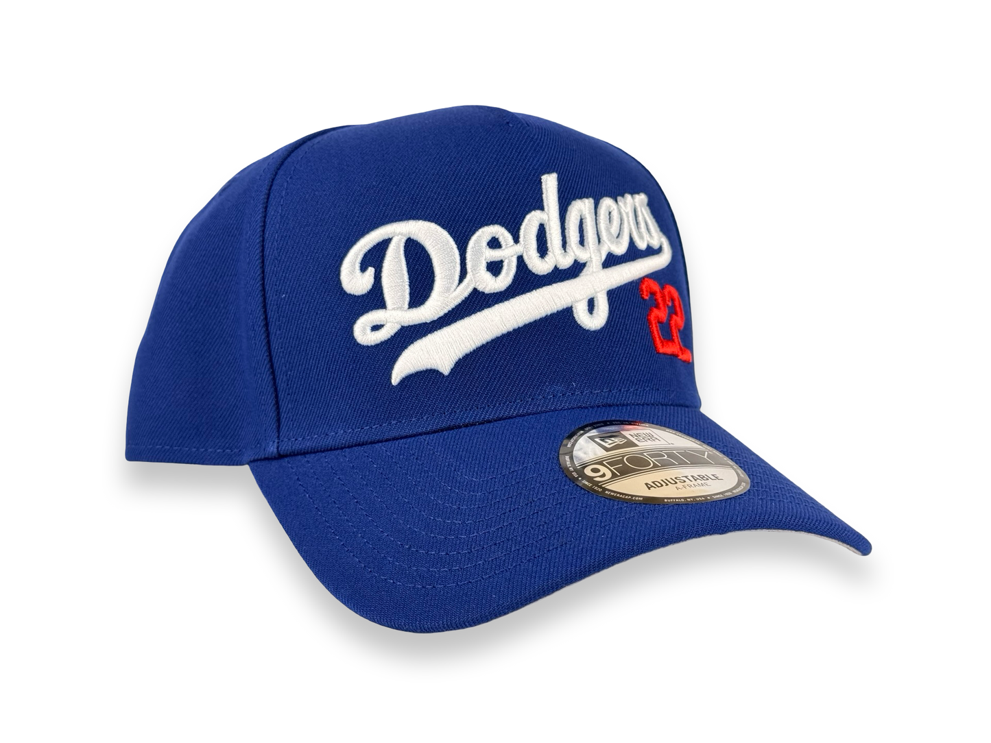 Los Angeles Dodgers Clayton Kershaw 22 MLB New Era Cap 9FORTY A-Frame Snapback Hat