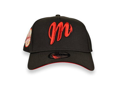 Diablos Rojos del Mexico LMB New Era Cap 9FORTY A-Frame Snapback Hat