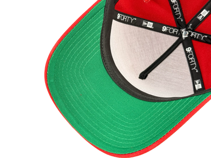 Diablos Rojos del Mexico LMB New Era Cap 9FORTY A-Frame Snapback Hat