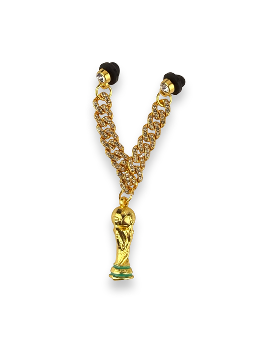 FIFA World Cup Trophy Chain Hat Pin