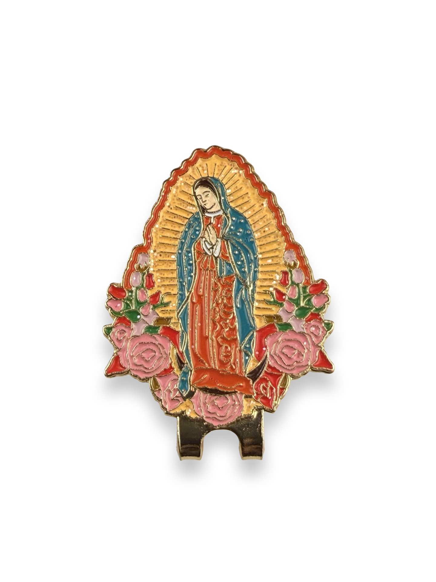Virgin Mary “Virgencita” Hat Visor Pin