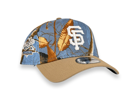 San Francisco Giants Real Tree MLB New Era Cap 9FORTY A-Frame Snapback Hat