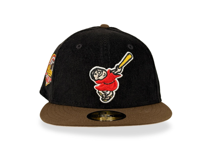 San Diego Padres Swinging Friar MLB New Era Cap 59FIFTY Fitted Hat