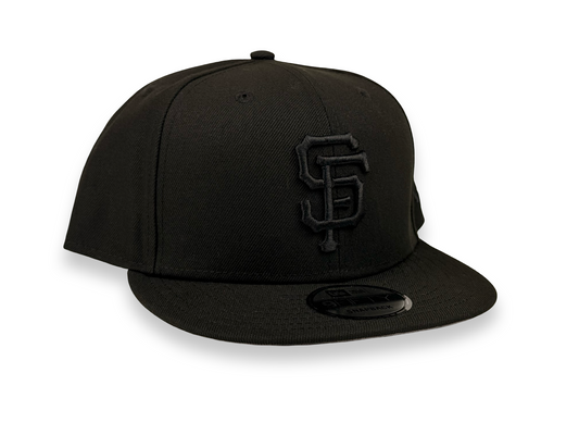 San Francisco Giants MLB New Era Cap 9FIFTY Snapback Hat Black
