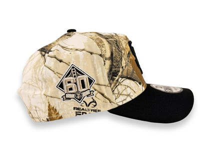 San Francisco Giants Real Tree MLB New Era Cap 9FORTY A-Frame Snapback Hat
