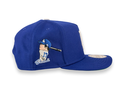 Los Angeles Dodgers MLB New Era Cap 9FIFTY A-Frame Pre-Curved Snapback Hat