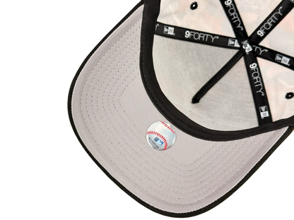 Los Angeles Dodgers Orange Real Tree  MLB New Era Cap 9FORTY A-Frame Snapback Hat