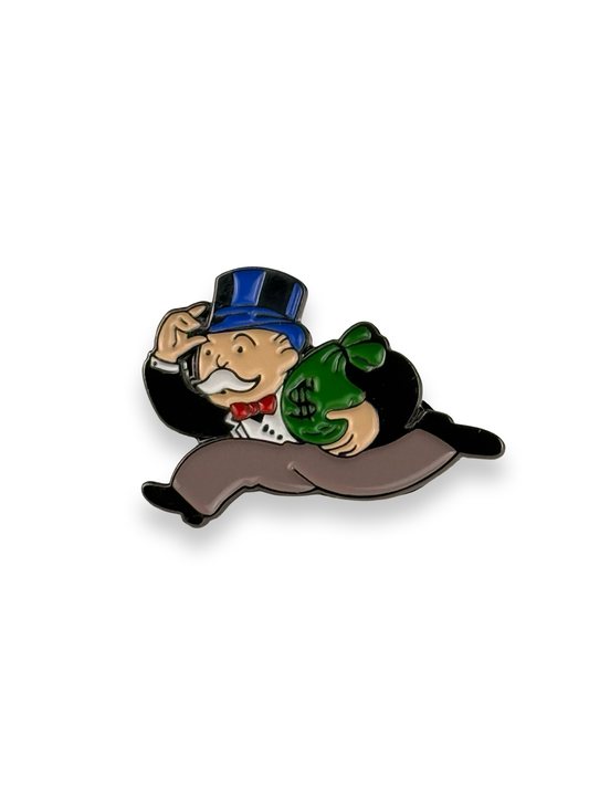 Monopoly “Bag Chaser” Hat Pin
