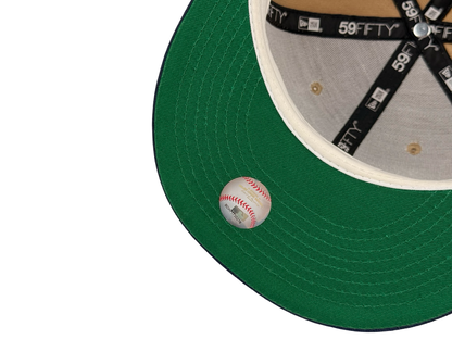 San Diego Padres New Era Cap 59FIFTY Fitted Hat 2004 MLB Logo 40th Anniversary Side Patch