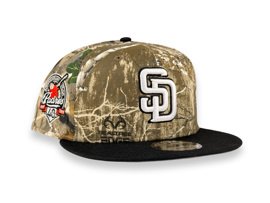 San Diego Padres Real Tree MLB New Era Cap 9FIFTY Snapback Hat