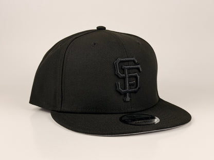 San Francisco Giants MLB New Era Cap 9FIFTY Snapback Hat Black
