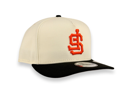 San Francisco Giants Upside Down MLB New Era Cap 9FIFTY A-Frame Pre-Curved Snapback Hat