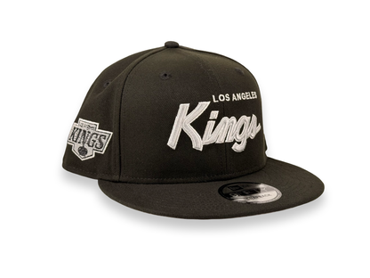 Los Angeles Kings NHL Hockey New Era Cap 9FIFTY Snapback Hat Black