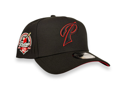 San Diego Padres “P” MLB New Era Cap 9FORTY A-Frame Snapback Hat