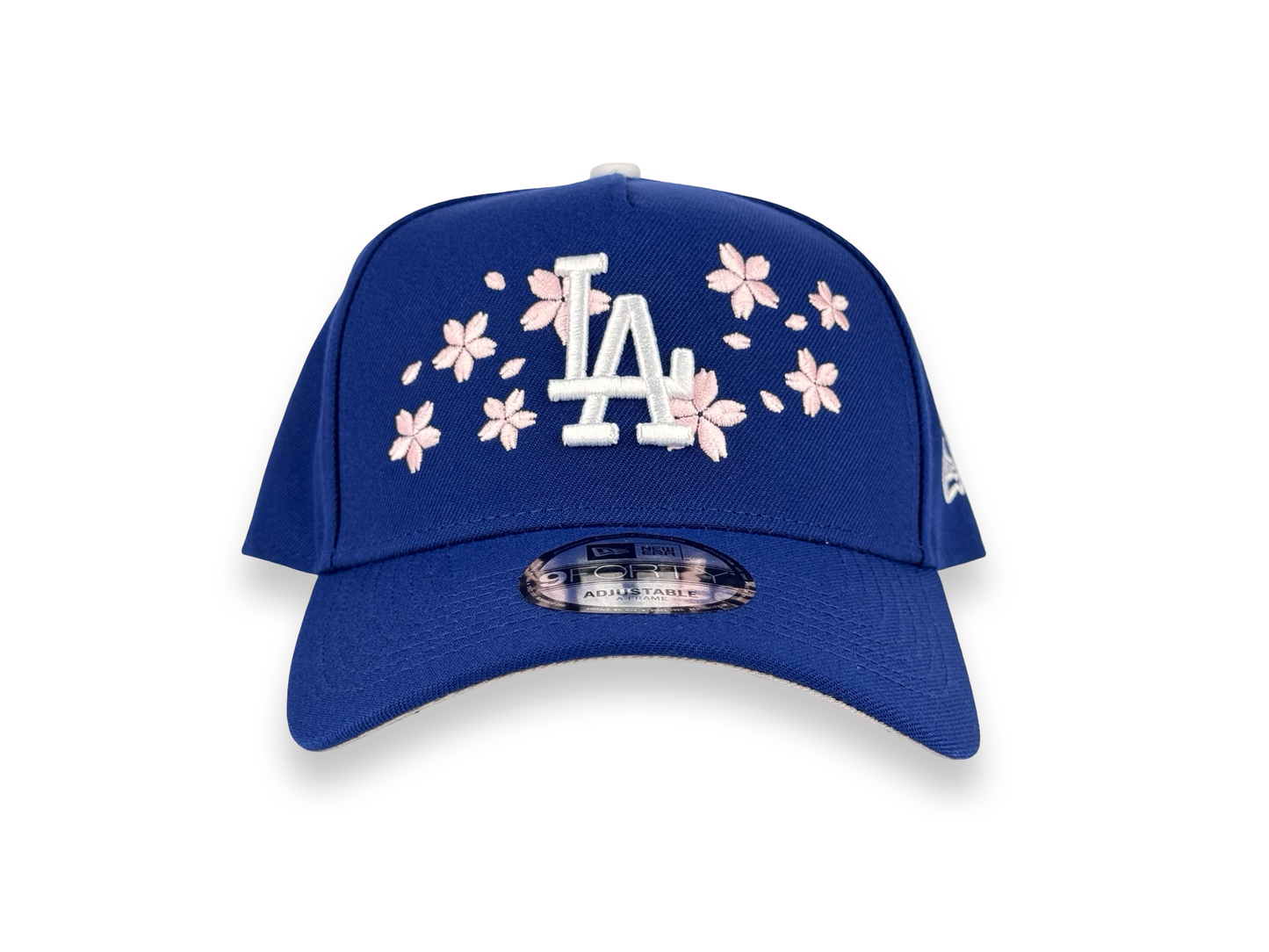 Los Angeles Dodgers Cherry Blossom MLB New Era Cap 9FORTY A-Frame Snapback Hat