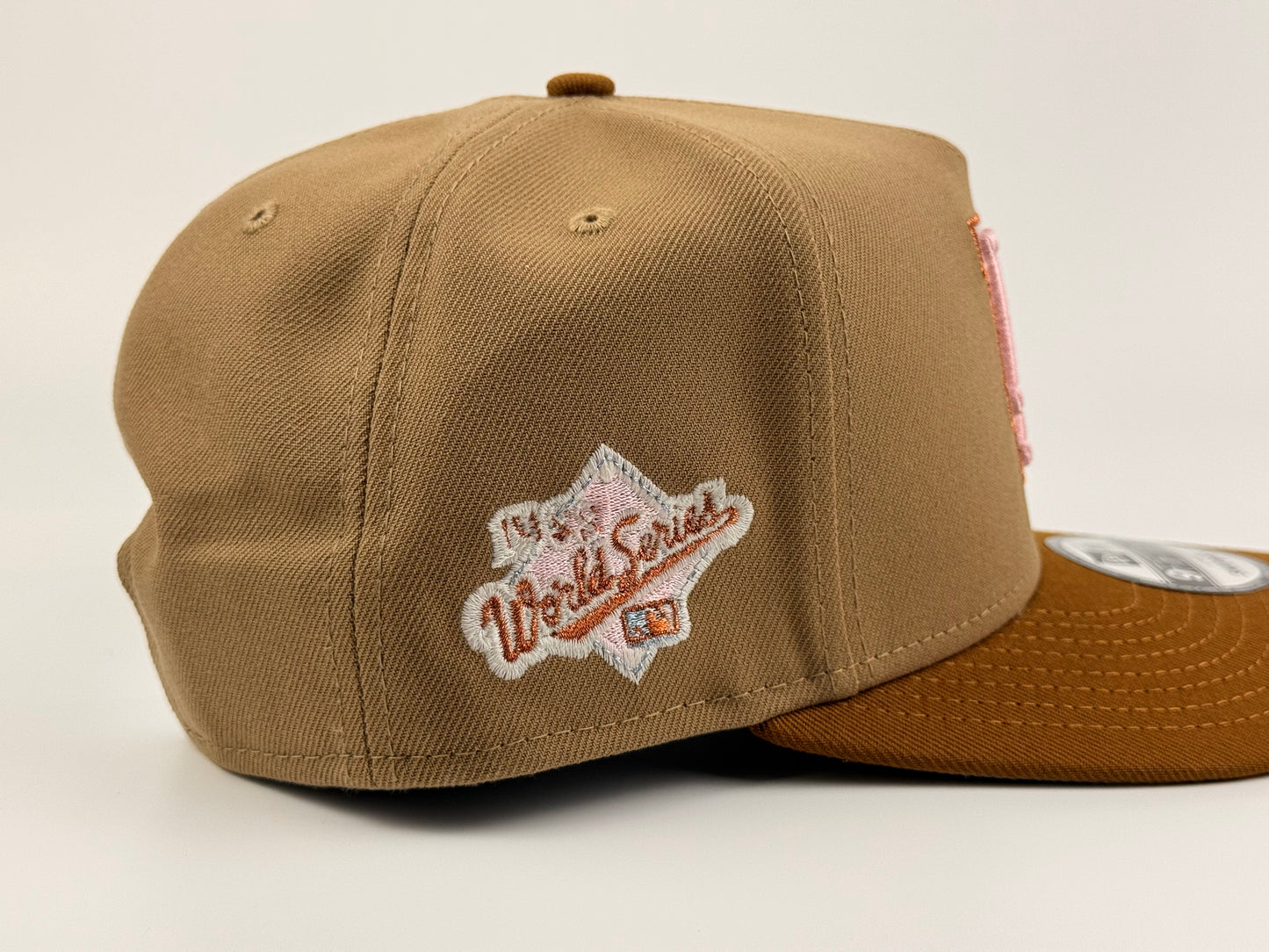 Los Angeles Dodgers New Era Cap 9FIFTY A-Frame Snapback Hat 1988 World Series Side Patch