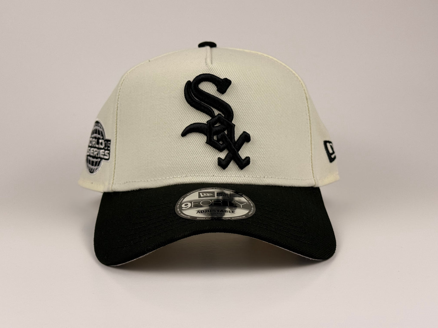 Chicago White Sox New Era Cap 9FORTY A-Frame Snapback Hat 2005 World Series Side Patch