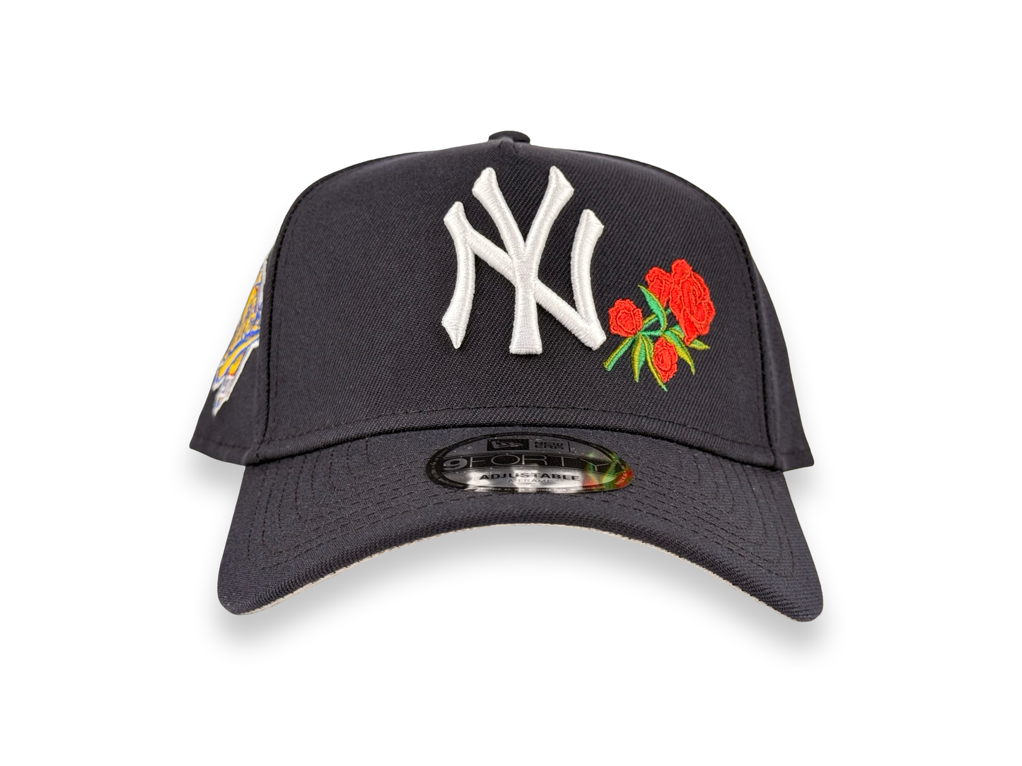 New York Yankees Rose MLB New Era Cap 9FORTY A-Frame Snapback Hat