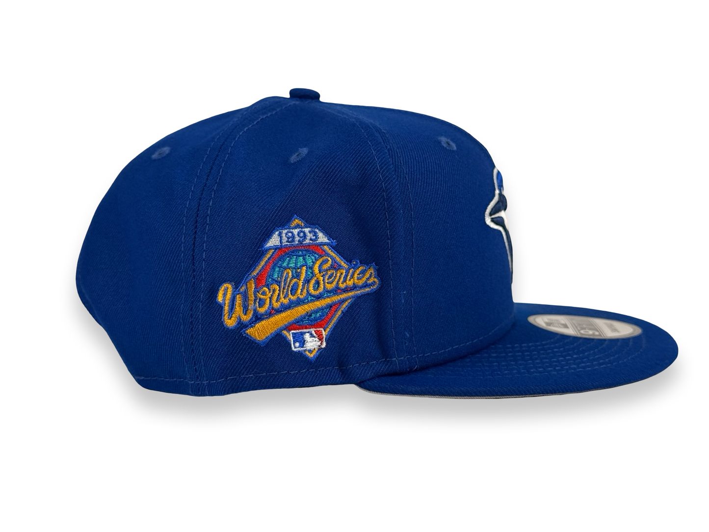 Toronto Blue Jays MLB New Era Cap 9FIFTY Snapback Hat Royal Blue 1993 World Series Side Patch