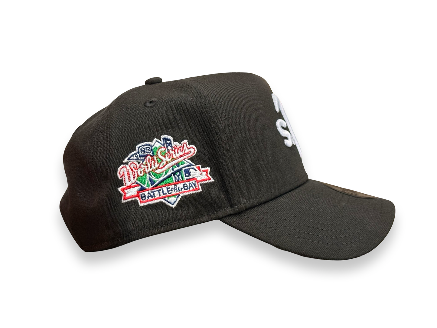 Las Vegas Athletics “A’s” Upside down MLB New Era Cap 9FORTY A-Frame Snapback Hat