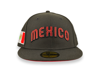 Mexico Script WBC New Era Cap 59FIFTY Fitted Hat