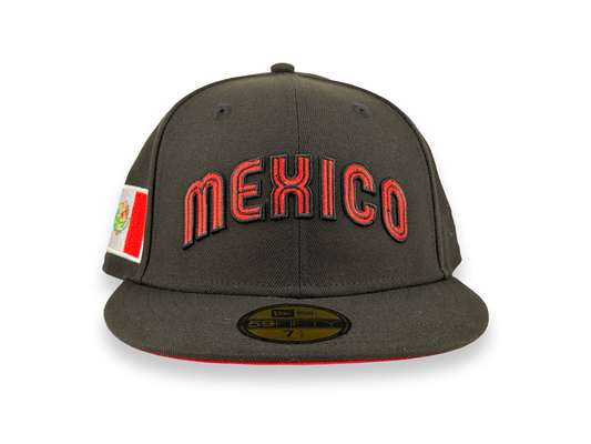 Mexico Script WBC New Era Cap 59FIFTY Fitted Hat