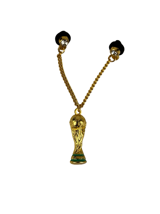 FIFA World Cup Trophy Chain Hat Pin