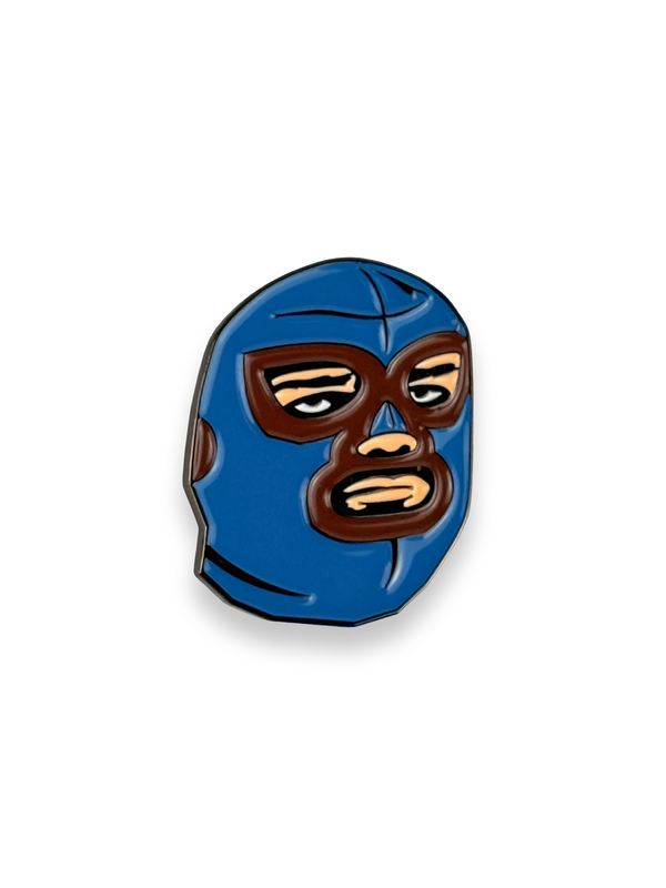 Nacho Libre Luchador Hat Pin