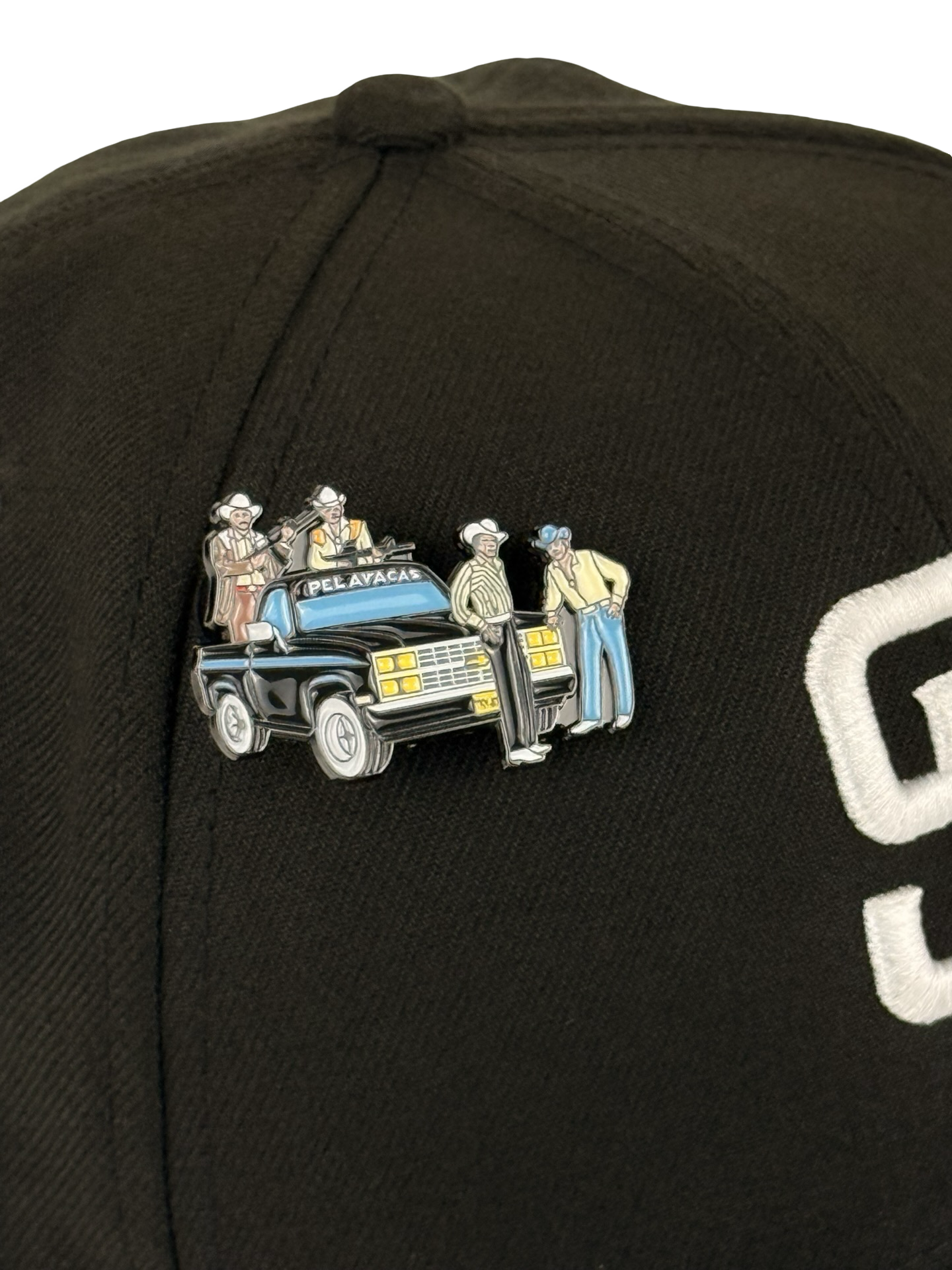 Clika “Pelavacas” Chalino Hat Pin