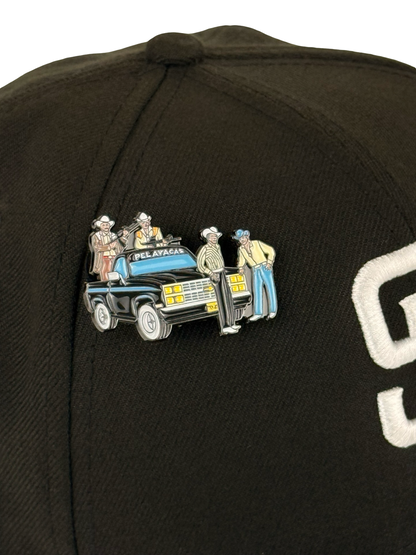 Clika “Pelavacas” Chalino Hat Pin