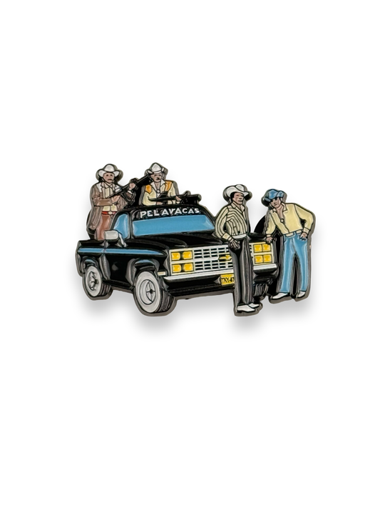 Clika “Pelavacas” Chalino Hat Pin
