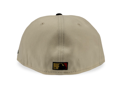San Diego Padres Baseball Club New Era Cap 59FIFTY Fitted Hat 25th Anniversary Side Patch
