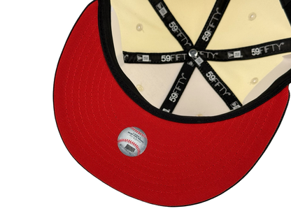 San Diego Padres Baseball Club New Era Cap 59FIFTY Fitted Hat 25th Anniversary Side Patch