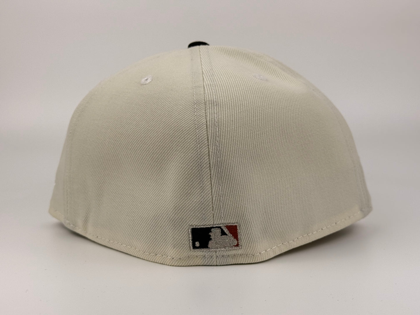 Arizona Diamondbacks New Era Cap 59FIFTY Fitted Hat Cream Crown Black Visor 2001 World Series Side Patch
